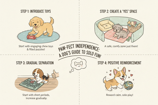 How to Teach Your Dog Independent Play (Without Feeling Lonely)